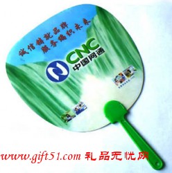 柳釘柄扇/PP塑料扇(專業生產廣告扇)