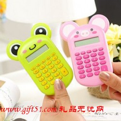 卡通動(dòng)物兩用計(jì)算器定做