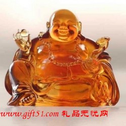 琉璃彌勒佛擺件定制