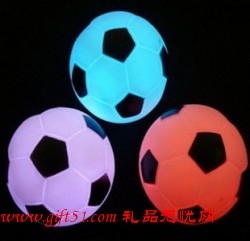 創(chuàng)意小夜燈/足球變色燈定制