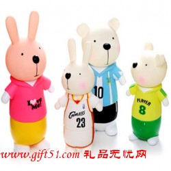 咪咪兔存錢罐,調皮兔儲蓄罐