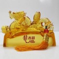 會議商務慶典禮品,龍運吉祥,琉璃工藝品擺件定制