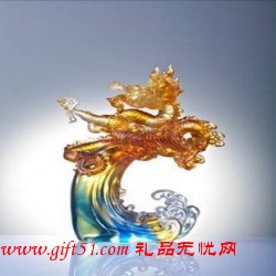 龍年琉璃叱咤風云定做