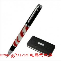 達芬奇紅白寶珠筆定制,寶珠筆定做