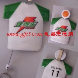 佳得樂(lè)軟膠PVC鑰匙包/易拉得鑰匙包定做