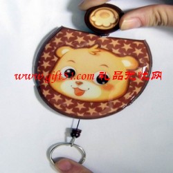 易拉得鑰匙包/環保軟膠pvc鑰匙扣定制
