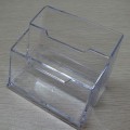 全透明塑料名片盒,二格名片座,廣告名片盒