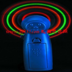 音樂閃光小風扇定制