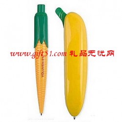 蔬菜玉米豆莢廣告筆定制批發