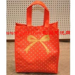 紐扣風琴禮物袋定制,婚慶無紡布禮品環保袋定做