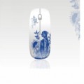 青花無(wú)線鼠標(biāo)