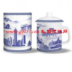 廣州特色風光二件套(花開富貴)