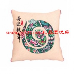 喜迎蛇年空調(diào)抱枕被