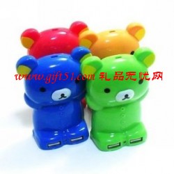 迷你超萌小熊辦公移動電源