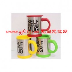 外鋼內塑咖啡攪拌杯