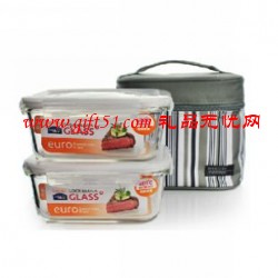 樂扣格拉斯便當包兩件套 午餐包