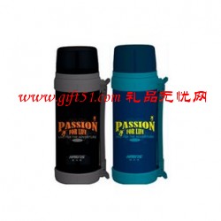 哈爾斯雙層不銹鋼真空戶外壺 運(yùn)動(dòng)水壺