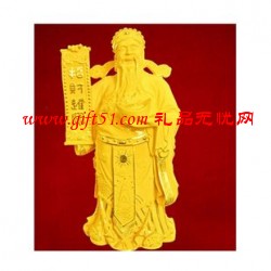 絨沙金招財進寶擺件