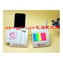 手機座辦公便簽本 廣告便簽本印LOGO