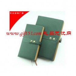 時尚平裝雙按扣筆記本記事本 32K本子