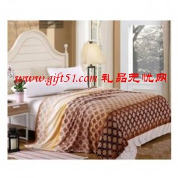 圓點(diǎn)漸變印花法萊絨毛毯