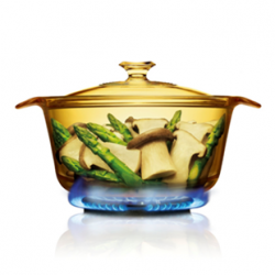 VISIONS 美國康寧晶彩透明時尚煮鍋