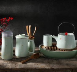 菲馳璽玉養生青瓷家庭套裝