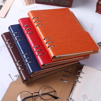 高檔商務PU筆記本定做批發